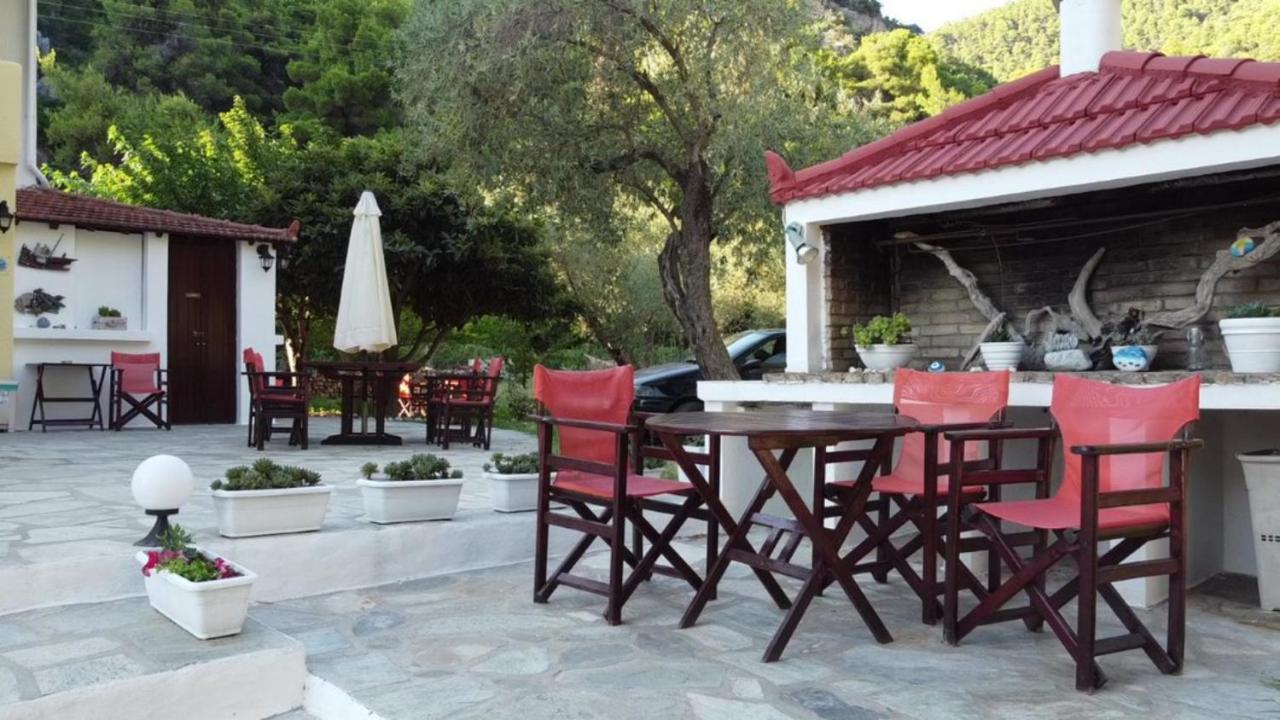 Limnonari Beach Rooms Skopelos Exteriér fotografie